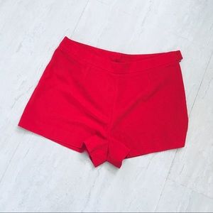 Forever 21 red high waisted shorts